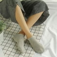 thumbnail image 3 of Calcetines de algodón de color sólido, calcetines náuticos para mujer, calcetines de talla grande poco profundos, calcetines de regalo para mujer, 3 of 6