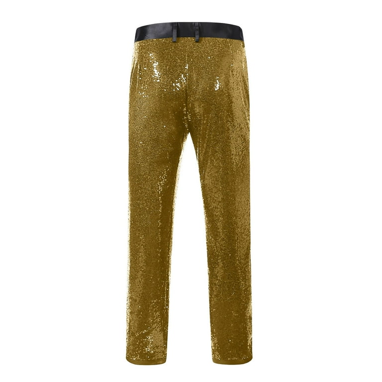 green emerald velvet dress Gardi Slim-fit cotton pants YELLOW main image 0