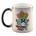 thumbnail image 2 of Christmas Narwhal Narwhay No Way Jose All Over Heat Changing Coffee Mug, 2 of 2