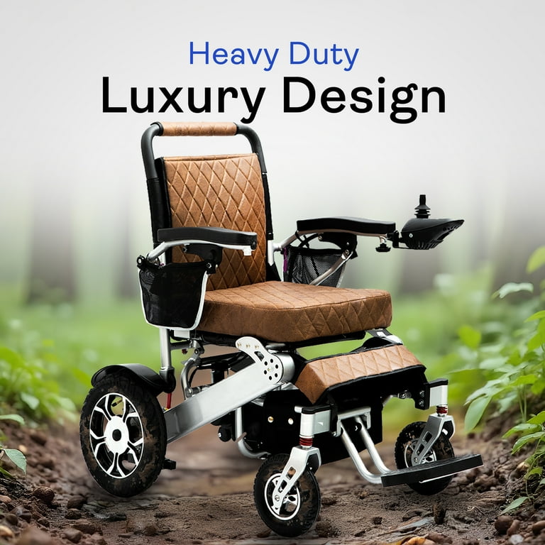 Alton Mobility Wolf Electric Wheelchair, Foldable, 330 lbs