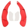 thumbnail image 1 of Steering Wheel Paddle Shifter For Ford Mondeo Edge Taurus 13-20 Aluminium Red, 1 of 13