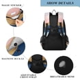 thumbnail image 4 of FORMRS Unisex School Backpack 17" Student Travel Bag with Laptop Compartment, Abstract Painting, 4 of 7