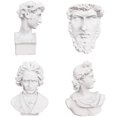 thumbnail image 1 of ZHAOCHENG Uds. Adhesivos de imanes para nevera, retrato creativo, escultura, imanes, arte Beethoven, decoración navideña de resina 3D, 1 of 5