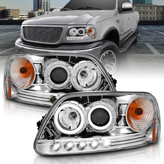 Faros AmeriLite LED para Ford F150 1997-2003 y Expedition