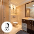 thumbnail image 2 of Shisuyan Practical Design Shower Door Roller Zinc Alloy 1Set 2.8x1.8in, 2 of 9