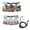 White - 24.5cm, variant on Cute Reptile Harness Leash Cotton Anti-escape Walking Strap for Lizard Squirrel Small Pet Outdoor Activity 9.65 Inch