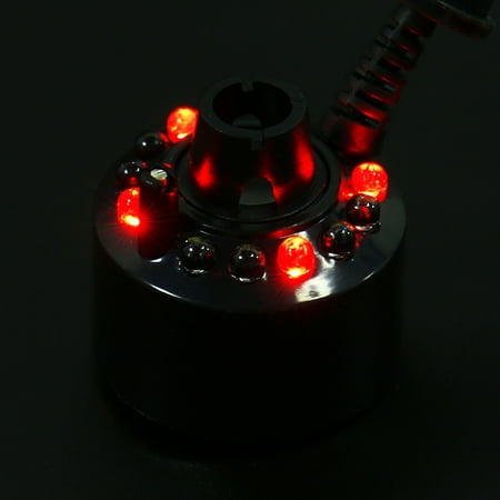 

amousa 12LED Mist Maker Fogger Atomizer Humidifier Water Pond Fog Machine