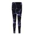 thumbnail image 7 of YUEHUA Women's Marble Print Honeycomb Yoga Leggings, Tummy Control Butt Lifting Pants, High Waist Compression Workout Tights, 7 of 7