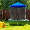 thumbnail image 1 of Protective Cover Guard for Outdoor Trampoline Shade Cloth Sunshade Shield Easy Installation Guard for 6 and 8 Feet Trampolines, 1 of 4