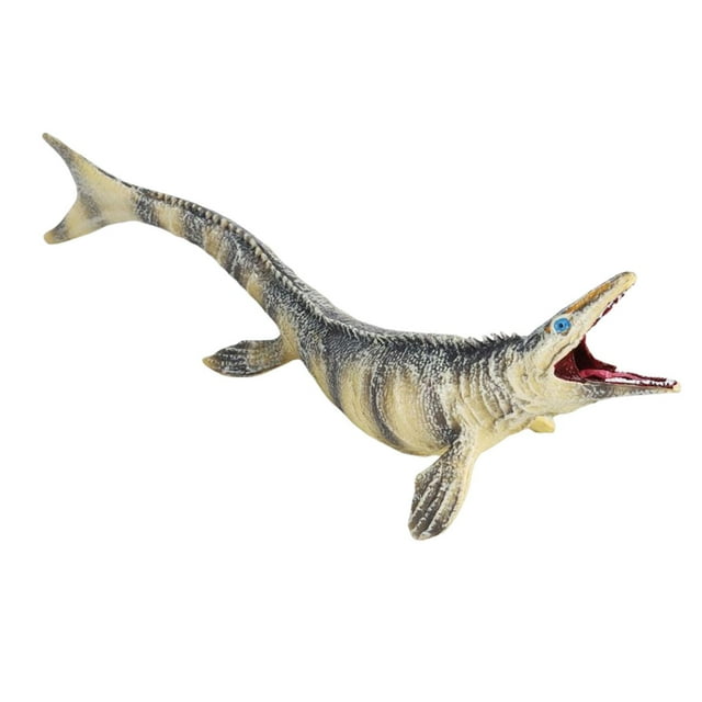Model Sea Creature Ancient Deep Sea Animal Swimming Dinosaur Dinosaur Toy para colección Gift Bath Toy para niños de 3 años en adelante Beige