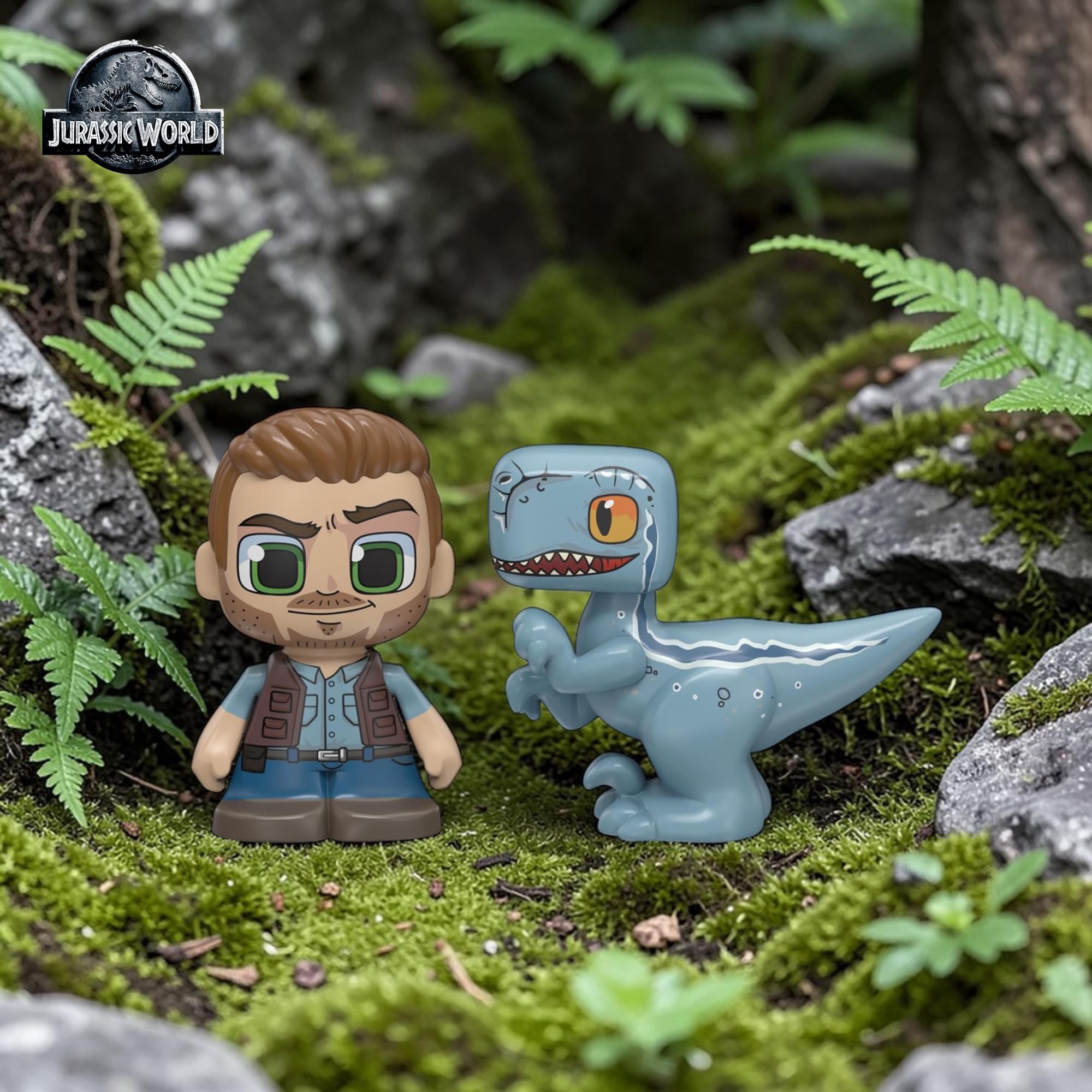 Tile Town Jurassic World Dino Escape Tile Set