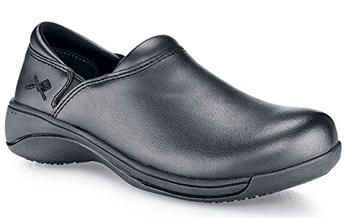 women's black slip resistant work shoes walmart