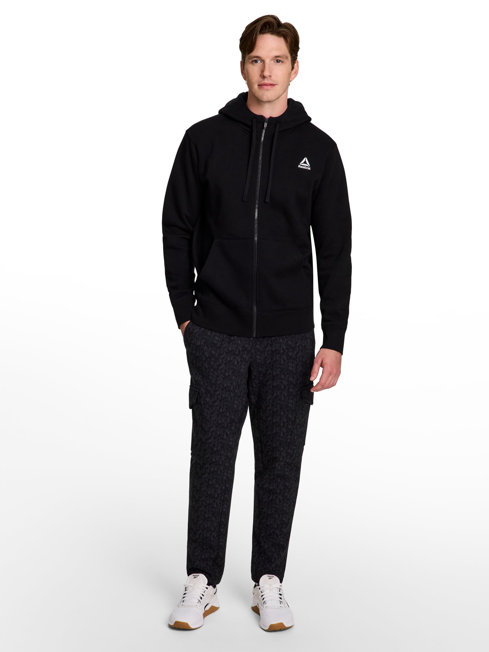Reebok Men's and Big Men's Unwind Cargo Pants, up to Size 5XL