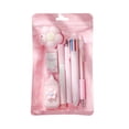 thumbnail image 4 of 7-Piece Stationery Set with Gel Pen, Highlighter, Correction Tape, Eraser and Multi-Color Pen, Portable Writing Supplies Kit for Home, Office and Journaling, 4 of 8
