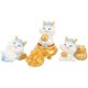 thumbnail image 2 of Adorable Dragon Figurine for Decor Made of Resin with Vivid Cartoon Design Mini Desktop Decor 6 pcs, 2 of 5