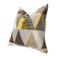 thumbnail image 2 of MICHAEL AMINI Knox 20x20" Square Chenille Accent Pillow in Gray in Set of 2, 2 of 4