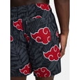 thumbnail image 4 of Naruto Men's and Big Men's Print Board Shorts, Sizes S-3XL, 4 of 5
