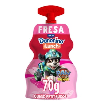 Queso petit suisse Danonino Lunch sabor fresa 70 g