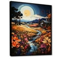 thumbnail image 2 of Designart "Enchanting Meadow Whimsy III" Farm Floater Framed Wall Art Prints, 2 of 5