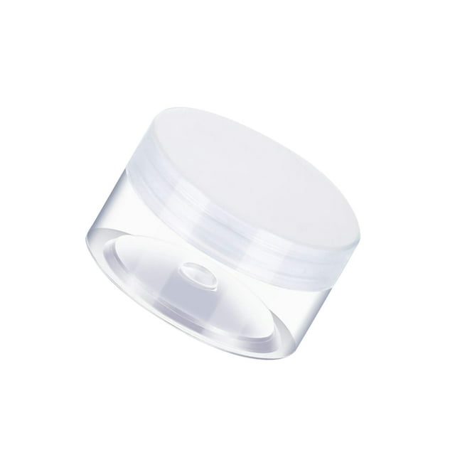 Tarro de crema facial DIY, soportes para embalaje de botellas, botellas de subpaquete transparente, contenedor cosmético de plástico con tapa Almacenamiento y organización del hogar Tipo 3 Wosthever HA062036-03