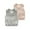 Beige+Gray, variant on SILVERCELL 2 Packs Toddler Baby Boys Girls V Neck Sweater Vests Kids Sleeveless Knitted Vest Pullover Tops 0-5T