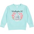 thumbnail image 2 of Inktastic Washington Dc Cherry Blossom Toddler Sweatshirt, 2 of 4