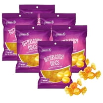 Colombina Butterscotch Discs - Artificial Flavor Hard Bulk Candy – Old Fashioned Snack Bursting with Rich, Buttery Flavor - Individually Wrapped Treats for Parties  (228 count) - 6 Pack – 8 Oz