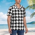 thumbnail image 4 of Men's Short Sleeve Hawaiian Shirt Tropical Print Casual Button Down Aloha Shirt, 4 of 8