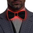 thumbnail image 1 of LINLIN Light Up Bow Ties, Man LED Luminous Bowties, 3 Flash Modes LED Glow Bow Tie for Parties, 1 of 6