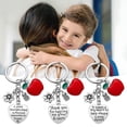 thumbnail image 6 of DESIGNICE Teacher Appreciation Keychain Set Stainless Steel Thank You Gift for Educators Women's Keyrings & Keychains, 6 of 7