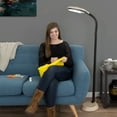 thumbnail image 6 of Lavish Home 62-inch Natural Sunlight Floor Lamp with Bendable Neck, Light Woodgrain, 6 of 6