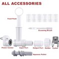 thumbnail image 3 of 6 in 1 Gourmet Pasta Maker Attachment for KitchenAid Stand Mixer,Extruder Pasta Attachment Kitchen Aid Set with 6 Different Shapes Pasta Press Outlet Accessories by KOYOYE, 3 of 6