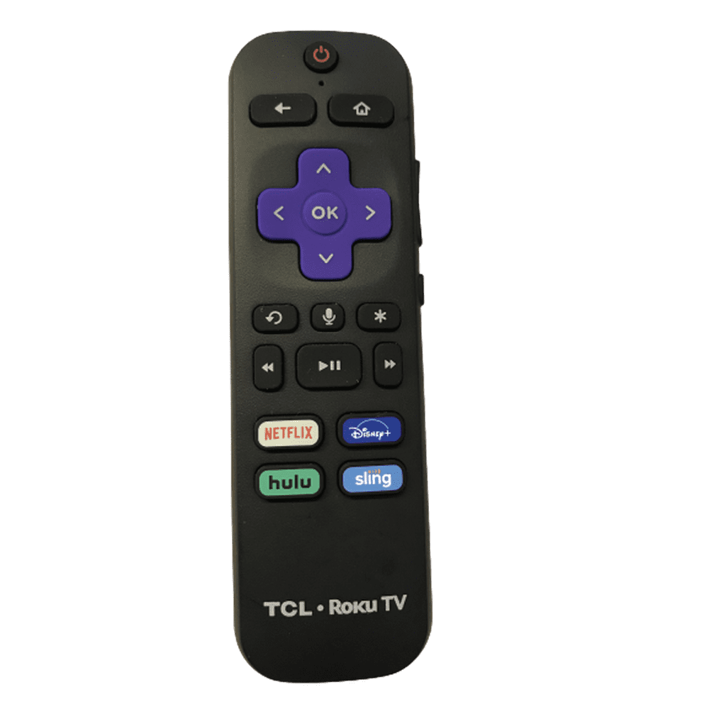 New Original TCL Roku RCAL5 TV Remote Control With Netflix/Hulu/Disney/Sling Buttons Walmart