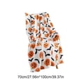 thumbnail image 2 of Tyidzon Halloween Throw Blanket Home Decor Pumpkins Spider Webs Soft Fleece Blanket, 28X39 Inch Throw Blanket for Bedroom, Living Room, Holiday, Kids, Adults Halloween Decorations, 2 of 6