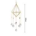 thumbnail image 2 of Colgante Prisma Rack Ball Light Catcher Crystal Outdoor Wind Chime Decor (55) JShteea Libre de BPA, 2 of 8
