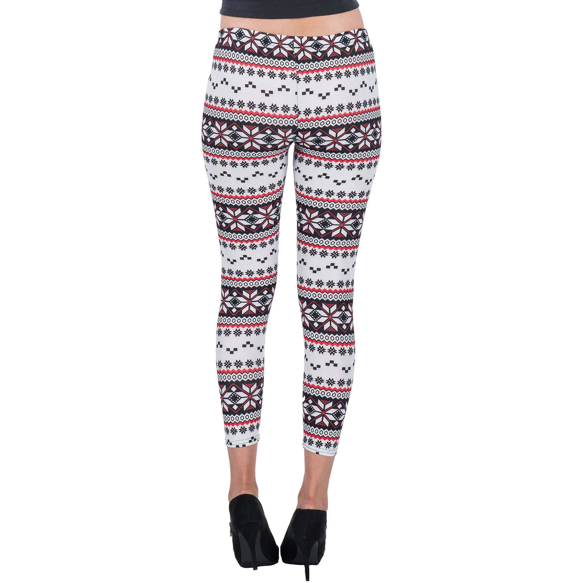 Women's Arctic Design Full Length Stretchy Leggings