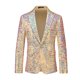 thumbnail image 2 of Ceisia Men's Casual Color Block Jacket Zip Up Closure Gift Long Sleeve Fashion Outerwear with Pockets, 2 of 9