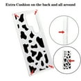 thumbnail image 4 of Feishell Case For Samsung Galaxy S23 Ultra Cute Leopard Print Pattern Soft TPU Rubber Bumper Shockproof Anti-Scratch Slim Phone Cover Support Wireless Charging, Cow, 4 of 8