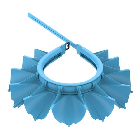 

Julam Baby Shower Cap Adjustable Waterproof Bathing Hat Soft TPE Shower Safety Visor Cap for Kids Infants Aged 0 to 6