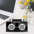 thumbnail image 3 of Altavoz inalámbrico Bluetooth, regalo retro, sonido envolvente para smartphones de interior. Negro, 3 of 8