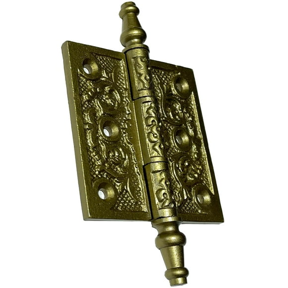 Charnières Victoriennes en Fer Orné - HG-102 - Charnière en Fer Style Antique pour Portes, Portails, Armoires, Portes de Grange (2)