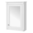 thumbnail image 6 of GZXS Bathroom Mirror Cabinet, Wall Mounted Storage Cabinet with Soft-Close Door and Adjustable Shelves, Mirrored Medicine Cabinet for Bathroom, Living Room, Cloakroom, 20 x 67.1 x 27.8 inches (White), 6 of 9