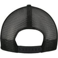 thumbnail image 4 of Men's New Era Black Las Vegas Raiders Agave Trucker 9FORTY Adjustable Hat, 4 of 5