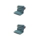 thumbnail image 1 of Toystoory Cojín para silla de ratán, tumbona, banco, colchón de felpa, respaldo, mecedora, asiento grueso, alfombrilla de cocina, escritorio, Type2 NO2, 1 of 4
