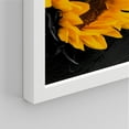 thumbnail image 5 of PixonSign Framed Canvas Print Wall Art Set - Vibrant Sunflower Garden Floral Botanical Poster Art - Set of 3 Nature Plants Photography Wall Décor for Living Room - 12"x16" White, 5 of 5