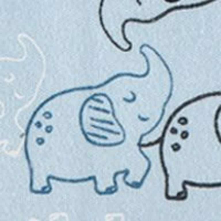 The Peanutshell Newborn Layette, 30-Piece Blue Elephant Set photo 2