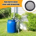 thumbnail image 2 of Housse en Maille Robuste pour Baril de Pluie - Filet Robuste pour Baril / Garde de Collecte d'Eau avec Filtre de Récupération d'Eau de Pluie en Maille d'Acier Robuste, Enceinte de Tambour à Hauteur Réglable pour la Maison, Housses de Cylindre pour la Maison, 2 of 9