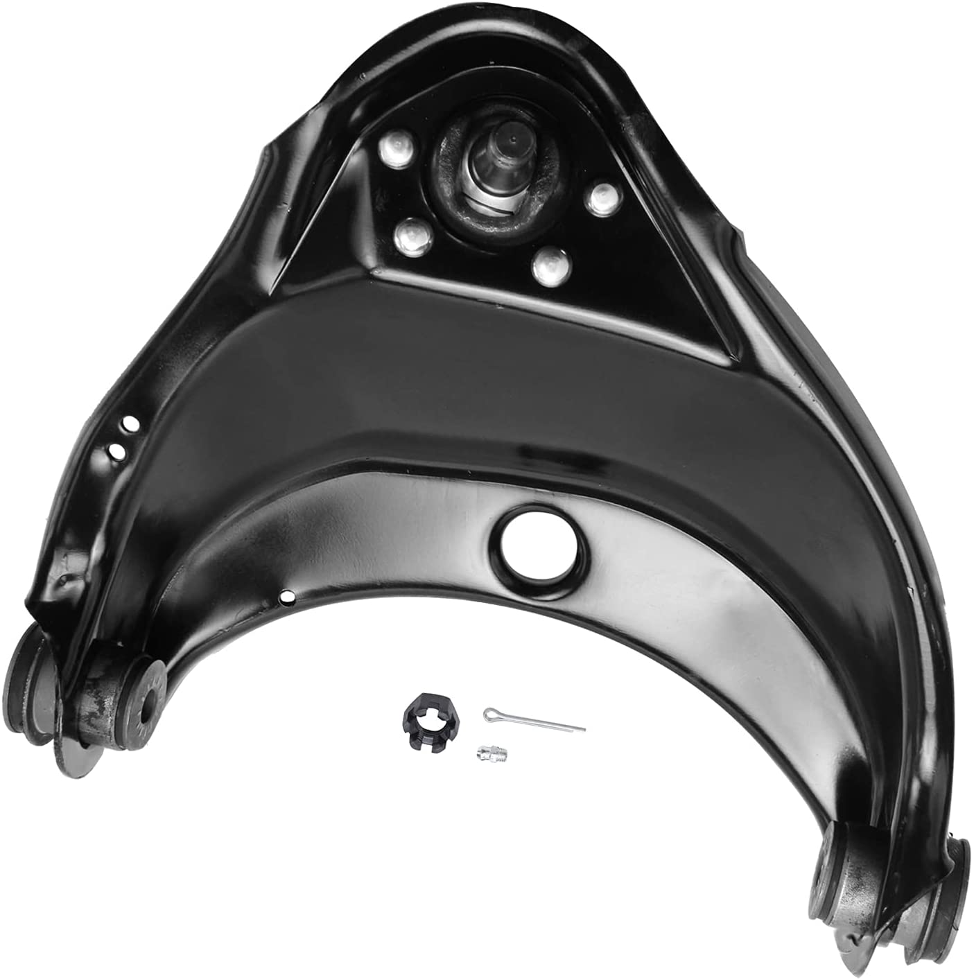 Detroit Axle - Front Control Arms for Chevy GMC C1500 C2500 Express Savana 1500 2500 Tahoe Yukon, 2 Upper Control Arms w/Ball Joints Assembly, Replacement Front Pair