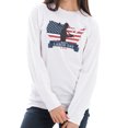 thumbnail image 3 of Big Size Happy Labor Day Unisex Ring Spun Cotton Premium Long Sleeve T-shirt - White XL, 3 of 4
