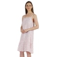 thumbnail image 3 of Bimba Printed Rayon Nightwear for Womens Spaghetti Strap Night Dress Sexy Nightgown, 3 of 7